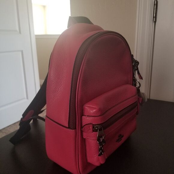 Coach Campus Leather Backpack - Picture 2 of 9